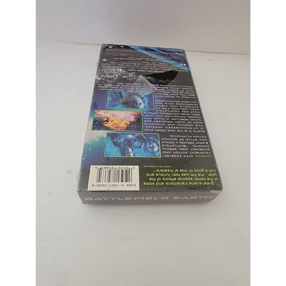 Vintage Warner Bros 2000 Battlefield Earth Special Edition VHS Sealed NWOT - Picture 4 of 4